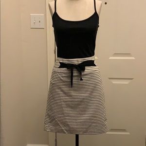 Ann Taylor Loft Skirt Black & White